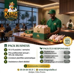 Pack Business King Volaille – Approvisionnement Régulier pour Professionnels