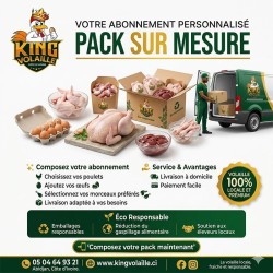 Pack Sur Mesure King Volaille – Créez Votre Abonnement Personnalisé